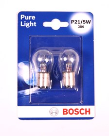 ŻARÓWKA P21/5W 12V 21/5W BOSCH PURE LIGHT