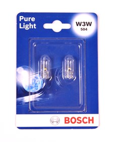 ŻARÓWKA W3W 12V 3W BOSCH PURE LIGHT