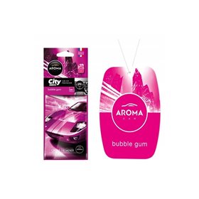 ZAPACH, ZAWIESZKA AROMA CAR CITY BUBBLE GUM