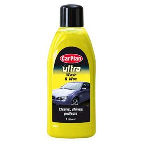 SZAMPON Z WOSKIEM  WASH & WAX CARPLAN - 1 LITR